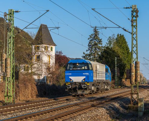 Trainspotting, Vossloh G2000BB, Leutesdorf